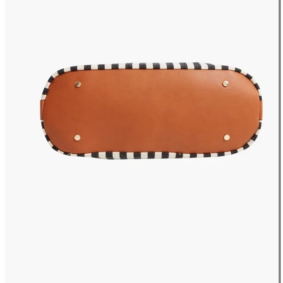 Sole/Society Oversize Millie Stripe Print Tote - Picture 4 of 4